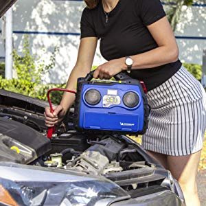 power station with car jump starter